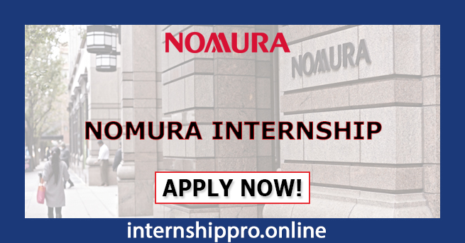 Nomura Internship